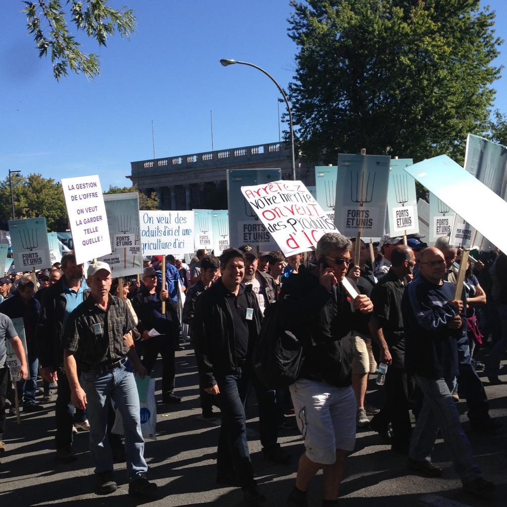 C'est un départ! Plus de 1500 producteurs ont répondu à l'appel #FortsetUnis #exln42