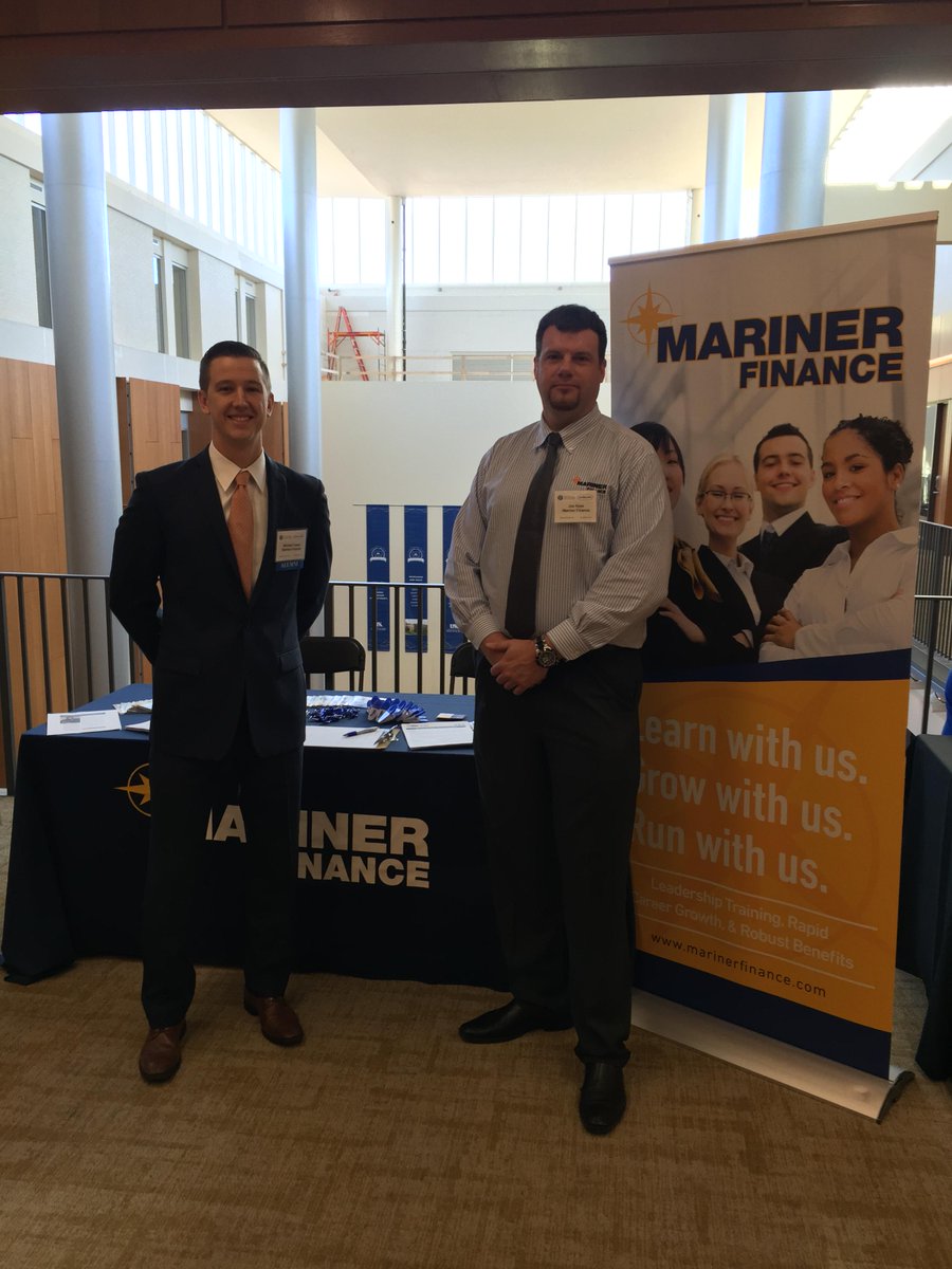MarinerFinance's tweet photo. Hey @universityofky! Check us out at the @UKCareerCenter's Career Fair today until 4 in @UKGattonCareer! #seebluework http://t.co/oHqghSfNNO