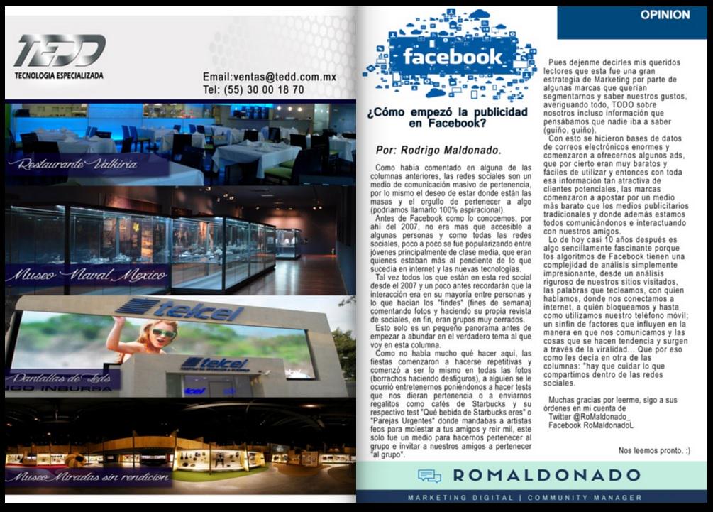 PrimerPisoMx's tweet photo. #ProSureste #Facebook 10 años después http://t.co/E3D6C3Lmi8 en la opinión de @RoMaldonado_ #SocialMedia http://t.co/cUg4ymRhFP