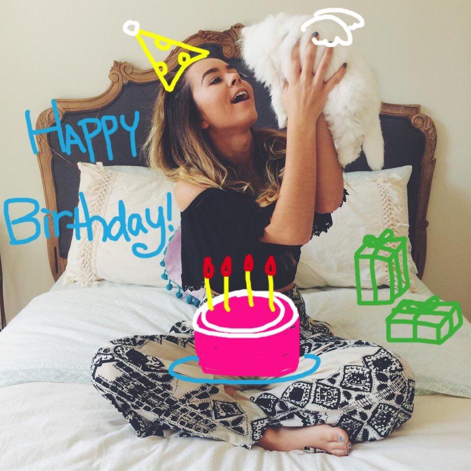 Happy Birthday! We baked a cake for you.      
