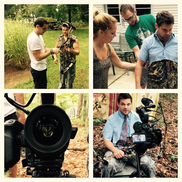 pixelapictura's tweet photo. Love @spothook's recap of our promo shoot. After #spothook it's #sharktank to pitch the pullover croptop shirt & tie. http://t.co/pKfwJDViHs