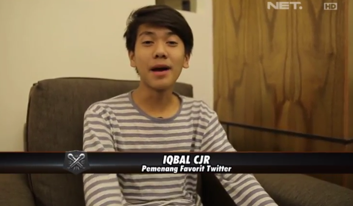 antykhaerunisa's tweet image. Ciee menangg🎉💘 #NETCLC_Iqbaal #NETCLC_CJR