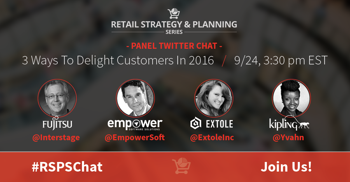 DevMcDonnell's tweet photo. Tune in TODAY at 3:30 pm ET to get the 3 ways to delight customers in 2016 during #RSPSchat: http://t.co/pyx6B2uYvq http://t.co/P3oAHu7WZE