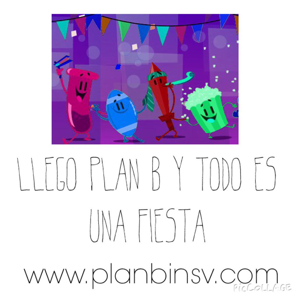 planbinsv's tweet photo. http://t.co/nZqfvOWaIo 
 YA LLEGO PLAN B🎉 http://t.co/pITWEo3uub