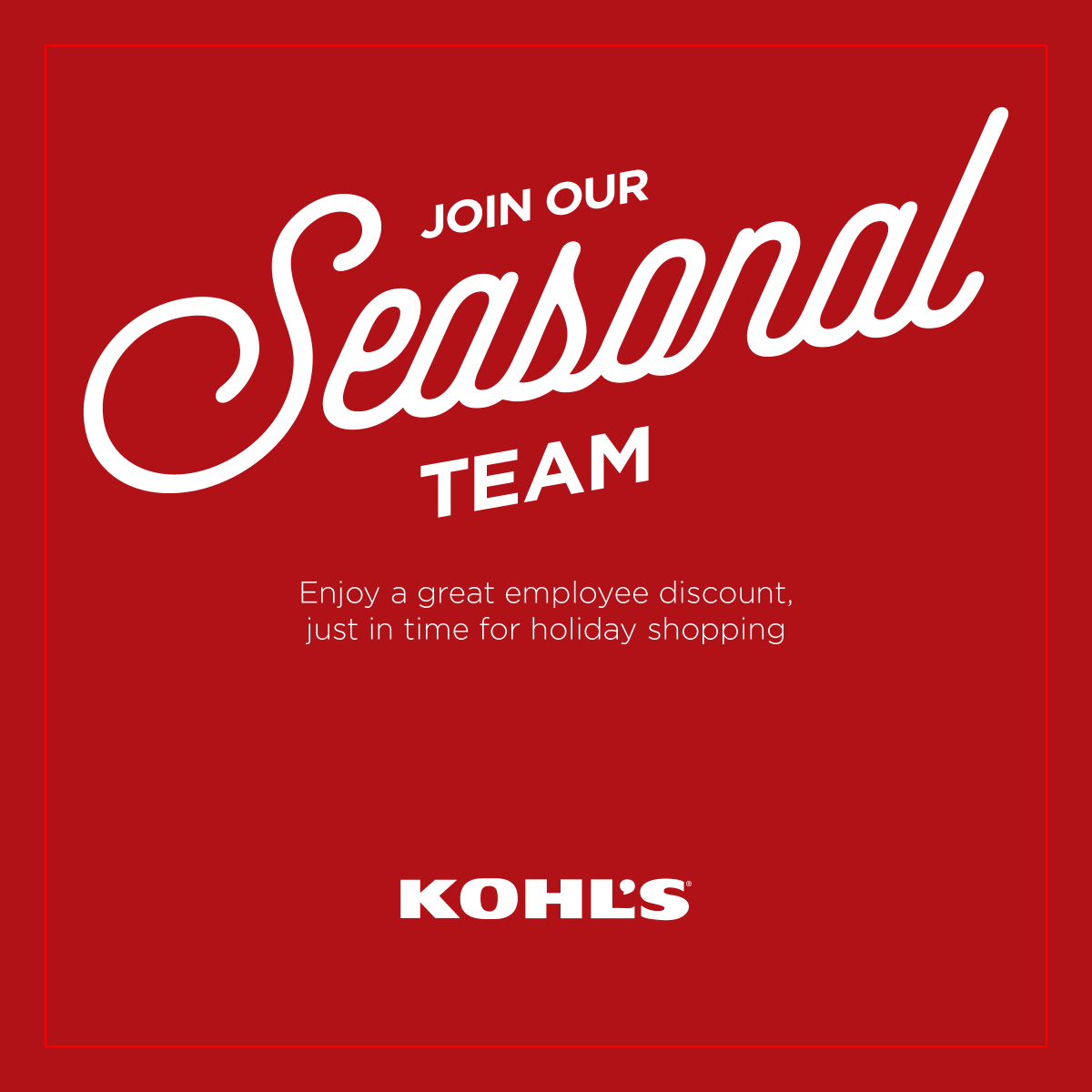 KohlsCareers tweet picture