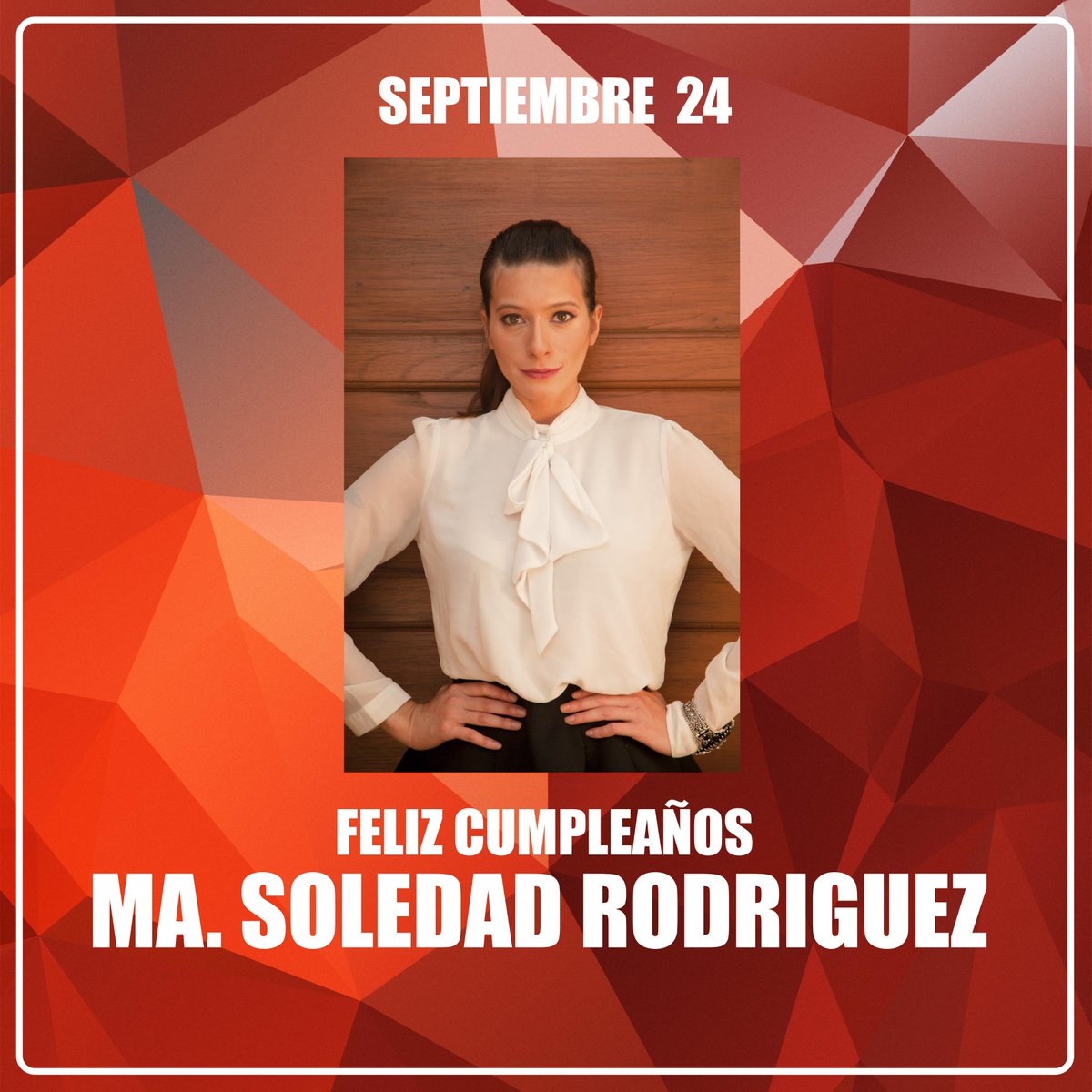 TNManagementCO's tweet photo. #FelizCumpleaños a uno de nuestros talentos @mariasoledadrodriguez te deseamos lo mejor  en #TalentoNacional http://t.co/beprUTfhaO