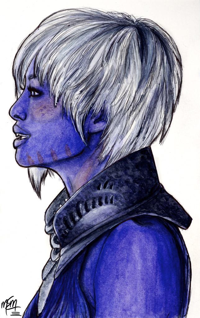 studioofmm's tweet image. Women of #Defiance: Kindzi. You can watch the process of me painting her here: youtu.be/IOJSW2rFdG8 #RenewDefiance