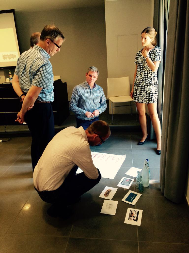 A fascinating day for our #innovation team in a hands-on interactive session by Jo Froome of 'Disruptive Training'
