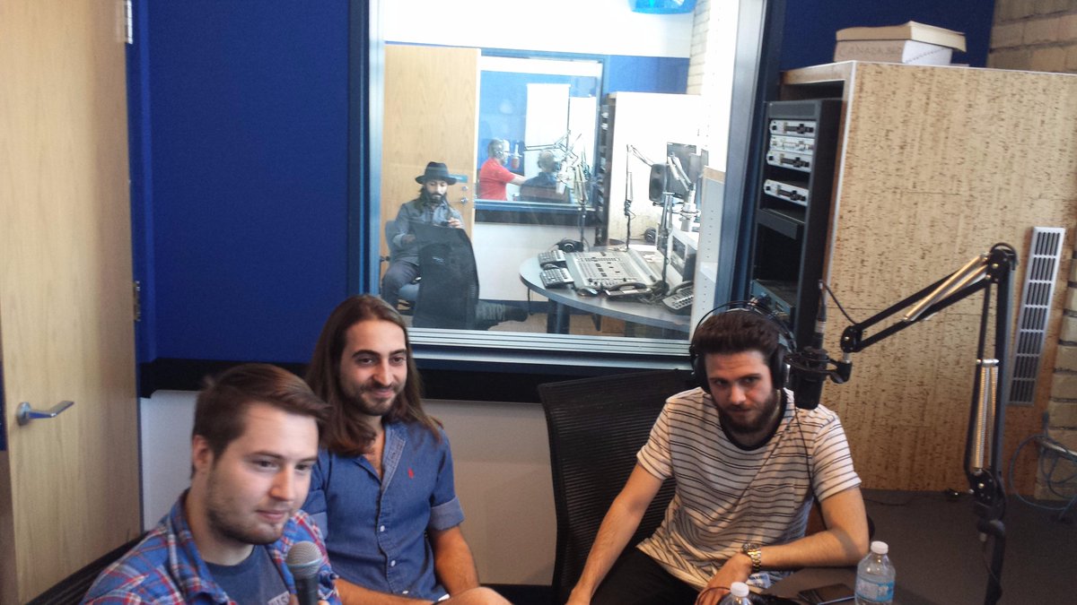 We're rocking hard with <a href="/sineofthelion/">Sine of the Lion</a> on <a href="/WardandAl/">Ward and Al</a> #SiriusXM167.