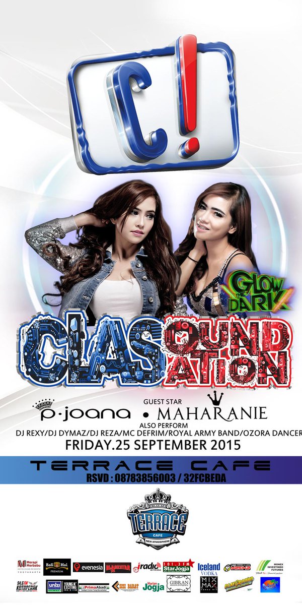 terracejogja's tweet photo. @PJFam_MKS TOMORROW! Sept 25th Classoundsation at @terracejogja w/dj @pjoana &amp; @maharanieadele HTM 40K Info 32FCBEDA http://t.co/dqDsdyeQEF