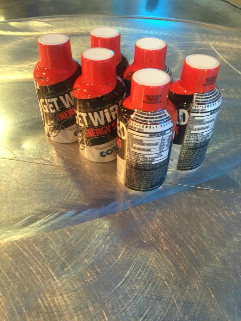 nickcavalancia's tweet image. You know it&apos;s a real IT show when there&apos;s energy shots on the tables! #Spiceworld2015