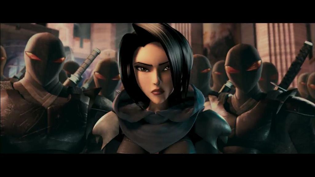 @runenied 2007 -닌자거북이 TMNT 3D 애니메이션. 갈색머리 = 에이프릴 오닐 , 검은머리 = 카라이. 인기도는 그다지(..)Translate post