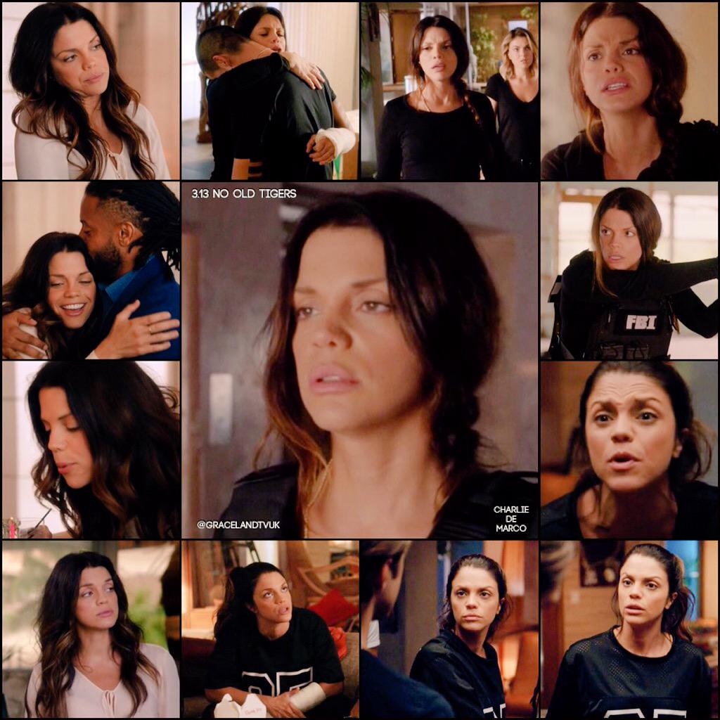 GracelandTVUK's tweet photo. Snapshots from #GracelandTV 3.13 No Old Tigers #CharlieDeMarco #VanessaFerlito #GracelandFinale #GLSeasonFour http://t.co/HOiu8XvruU