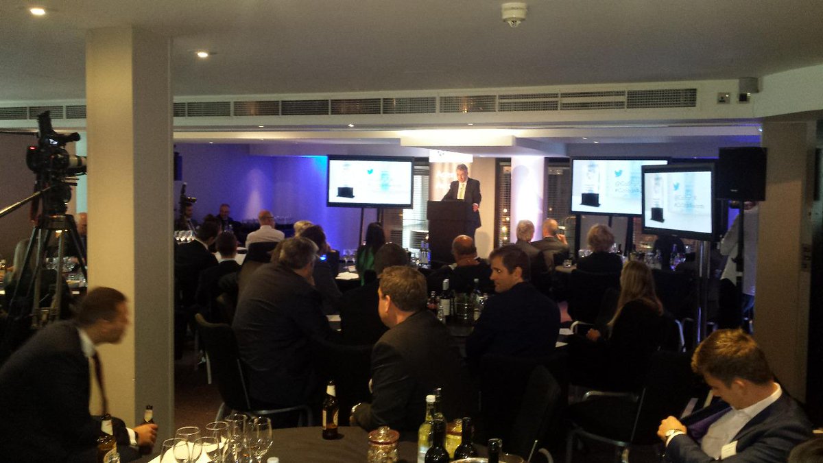 CoStarMidlands's tweet image. A full house as Giles Newman gets the introductions underway.. 
#CostarAwards