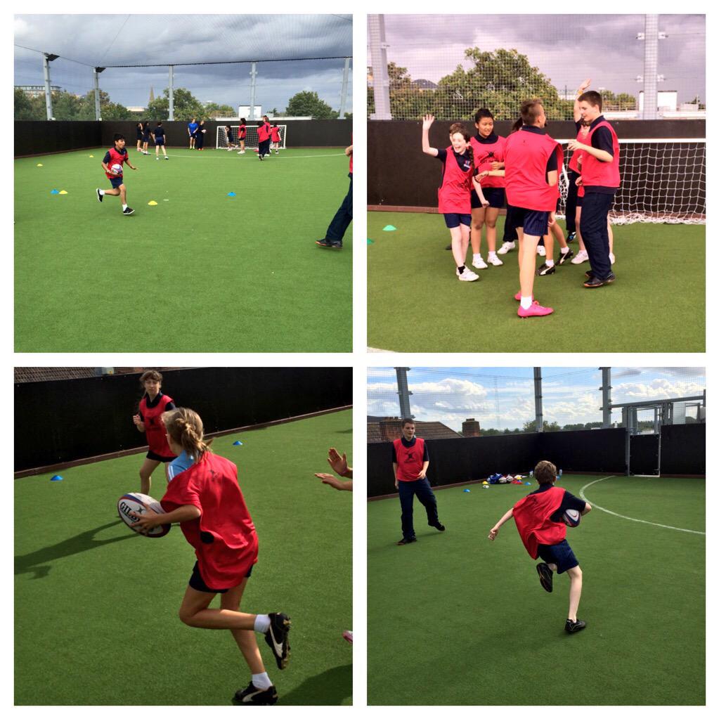 tomredfernCRC's tweet photo. Teamwork and enjoyment at @reachfeltham today. Fantastic day throwing the ball about with big smiles @LBofHounslow http://t.co/bGIJcttSS8