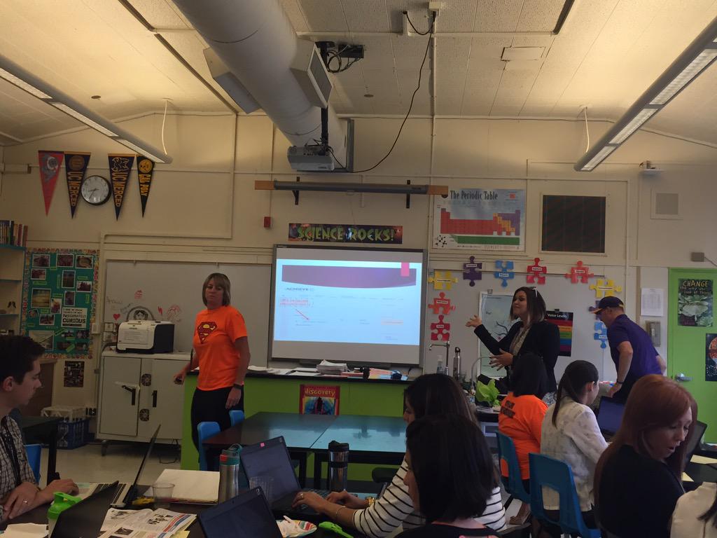 CooperAcademy's tweet photo. VP Auble &amp; GLA Lopez building capacity with staff through ongoing evidence in iAchieve! #leadlearners @fresnounified http://t.co/uGkWbdcKhi