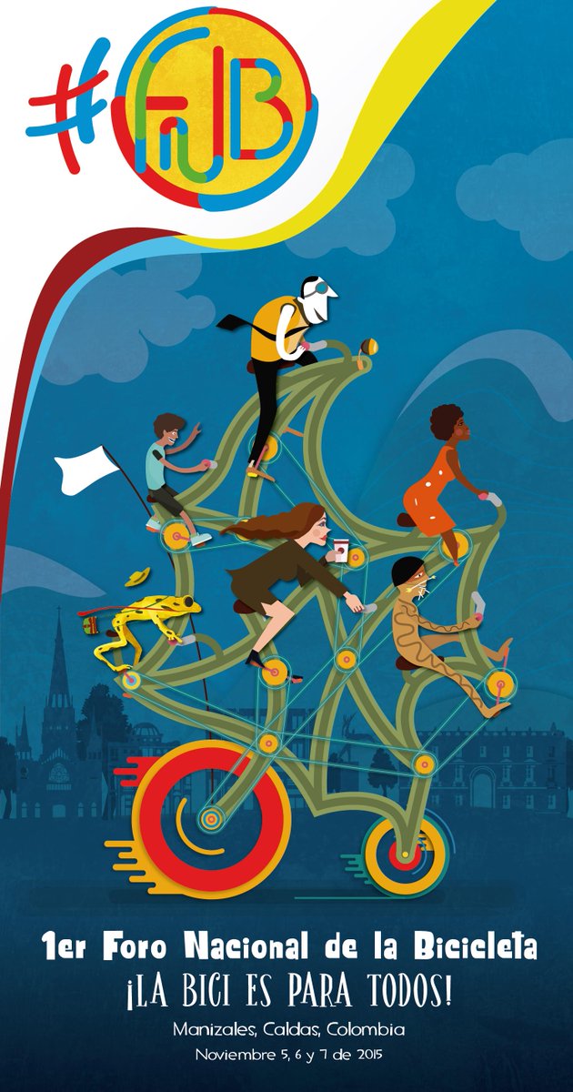 WorldBikeForum's tweet photo. En el #FMB4 nació la idea del #FNB. El primero será en Manizales, gracias a @OficinaDeLaBici. #FNB1 http://t.co/Rx2j1Bf7iZ
