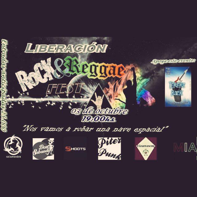 Tendremos entradas para EL "LIBERACION ROCK &amp; REGGAE FEST"
Para participar del sorteo, nombre y terminacion de C.I