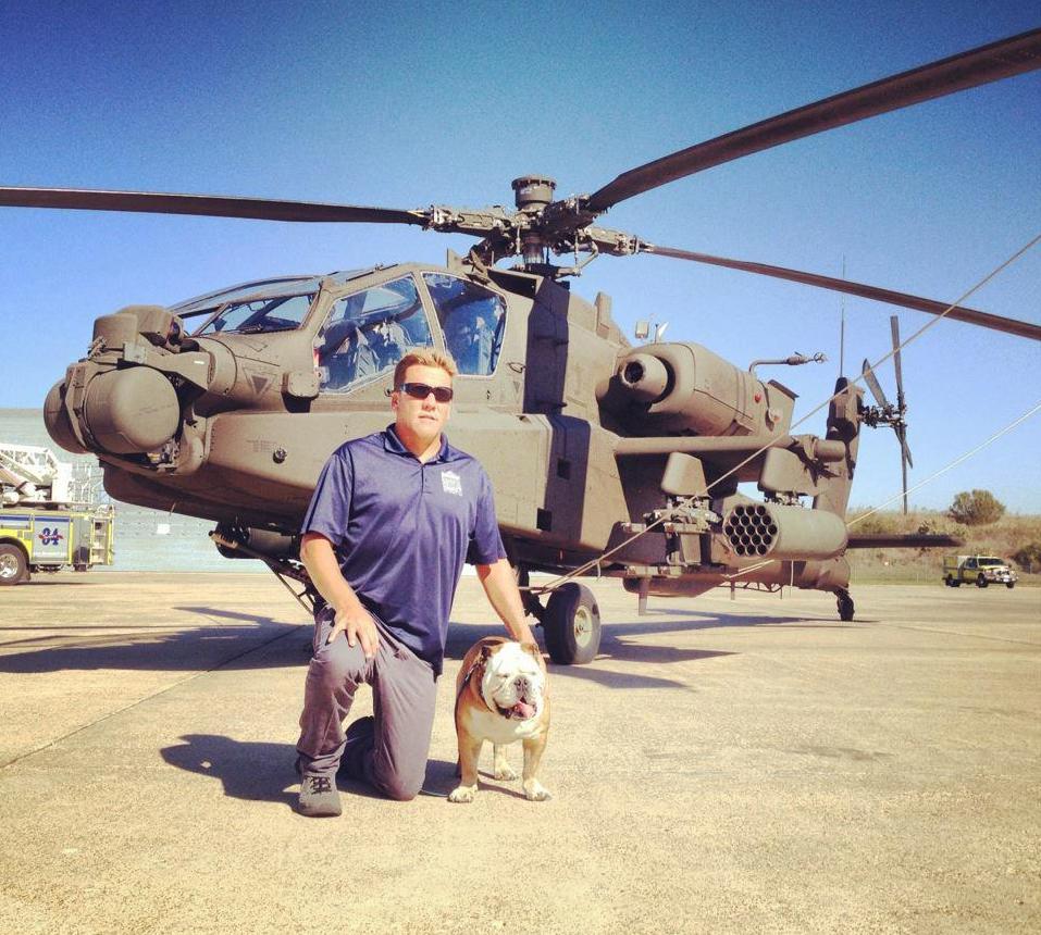 TillmanSkates's tweet photo. Ron and I get to do so many cool things! Check out this chopper! http://t.co/wMol8rwI5v