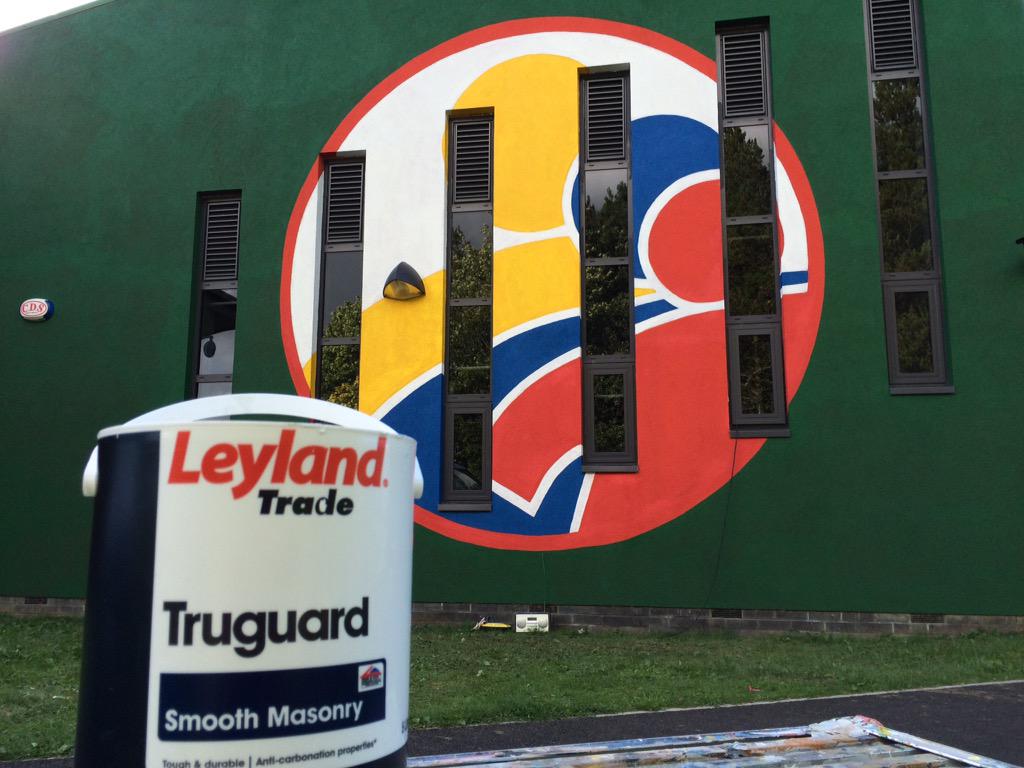 CustomArtwerk's tweet photo. Another day another wall @leylandpaints #truguard #mural #greenlandschool #customartwerk #lovepainting http://t.co/L9oZ2jLfxm