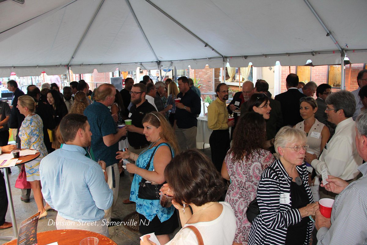 TRCPOnline's tweet photo. Somerset County Networking event on Division Street, Somerville, NJ http://t.co/J6HdGKFHZp