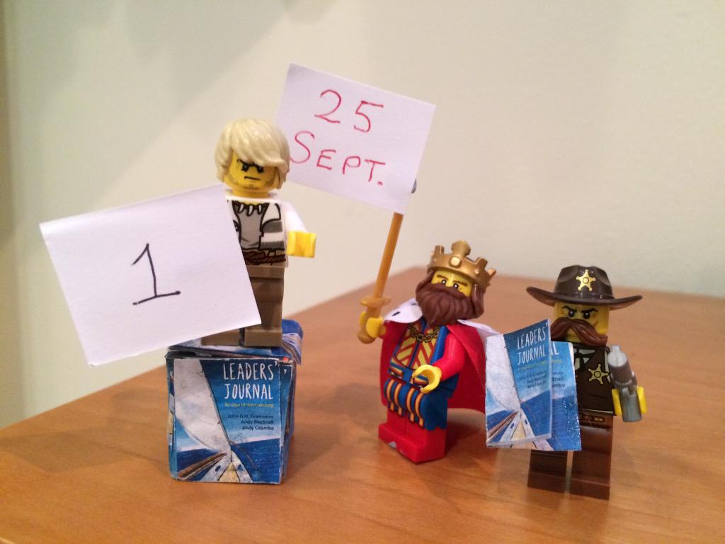 LeadersMap's tweet photo. Tomorrow #leadersjournal will go live on Amazon.The big question is where will it be launched? Any ideas? #lego http://t.co/2fUvhcQbpJ