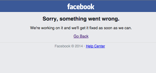 #FacebookDown