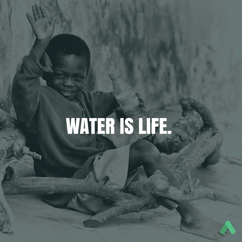Stand4's tweet image. Water is life. Read how these 13 organizations are making an impact through clean water. bit.ly/1MqTsC7