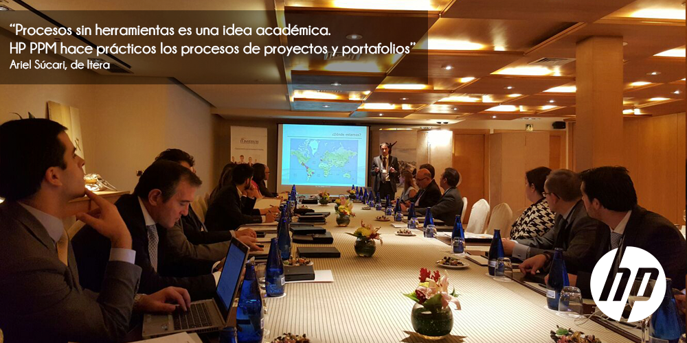 HPE_Espana's tweet photo. Conoce el Project and Portfolio Management http://t.co/SwHZT2gbSX del que hablamos con @Iteraprocess #HPSofteware http://t.co/nVQa89yofQ