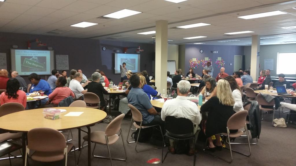 mceanea's tweet photo. Locals from around the US are here for The Montgomery Institute! #L2ORG #1u #mceaatwork http://t.co/frvveSHaDv