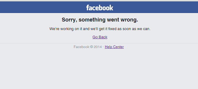 WLBT's tweet photo. DON'T PANIC but FACEBOOK IS DOWN! Remember, this can be a very tough time but don't call 911 #FacebookDown http://t.co/pTlTeTvgqg