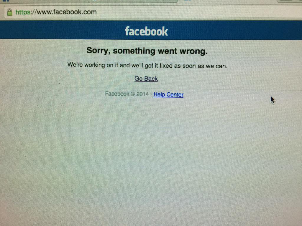 coloma360's tweet photo. Se ha roto Facebook y se nos ha quedado cara de libro. @ZakaTo360 @toocabanelas @jimmypons http://t.co/G3DfSgUNuK