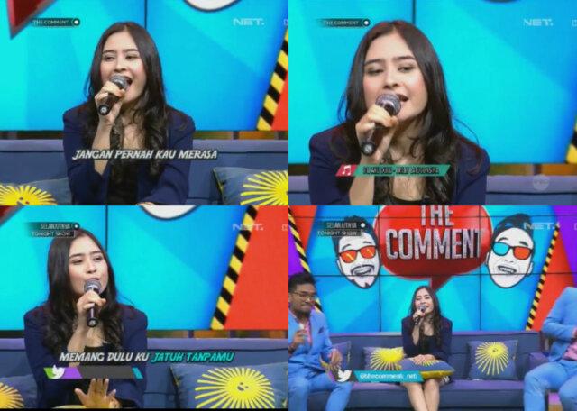 Angel_Bellee's tweet photo. Sepenggal lagu Itu Aku Dulu by @PrillyBie #PrillyAtTheCommentNetTV @TheComment_Net http://t.co/ShpGlrOMTi