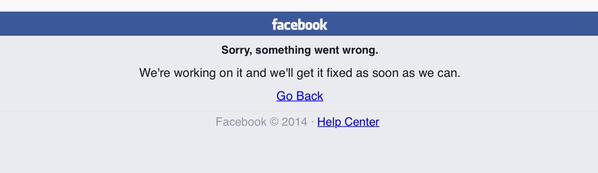 KITKATca's tweet photo. If Facebook can take a break, so can you. #facebookdown http://t.co/NvjXnNs9nE