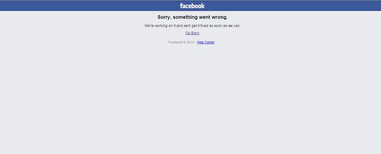 Facebook Something Went Wrong Error (Solved)