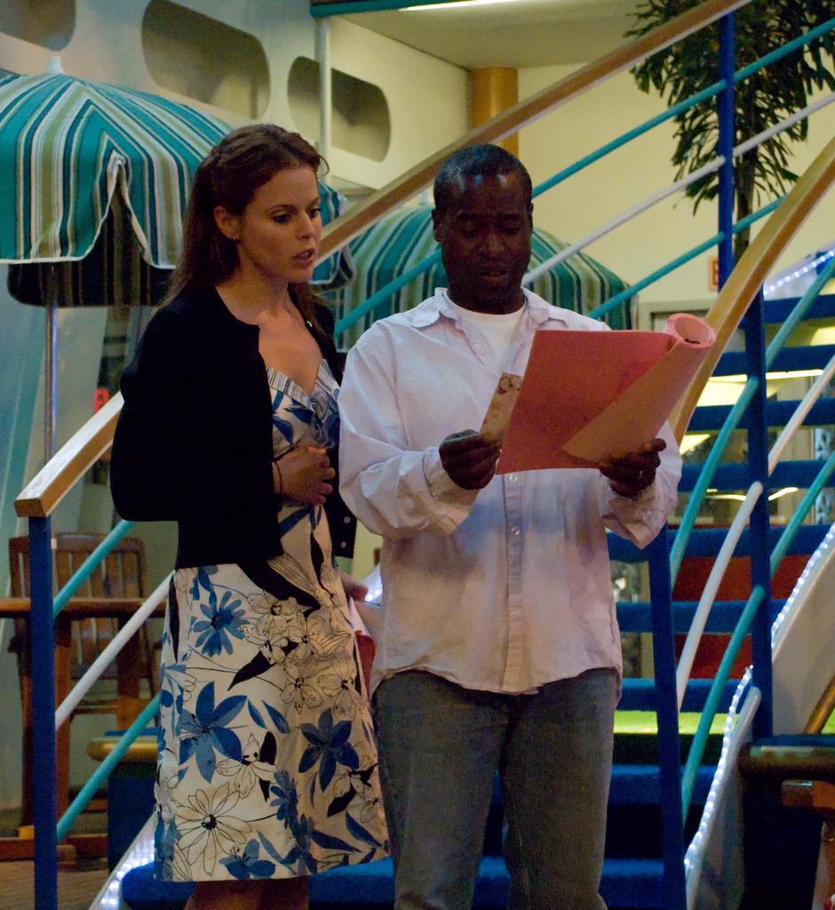 First meeting of Moseby and Tutweiller @erincardillo <a href="/dylansprouse/">Dylan Sprouse</a> <a href="/colesprouse/">Cole M. Sprouse</a>