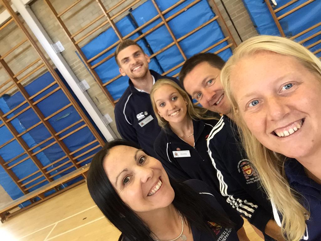 PEJHN's tweet photo. GSCE pupils and department ready for tonight's Open Evening #intake2016 http://t.co/7nOKVGBgrT