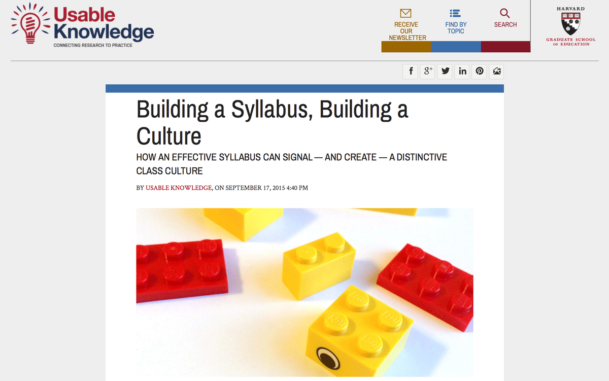 ivypreplearning's tweet image. #UsableKnowledge: Syllabi:Student+mission=LearningCulture-#JeanneChall circa 1985: #Learningstyle+Temperament+Snacks!
