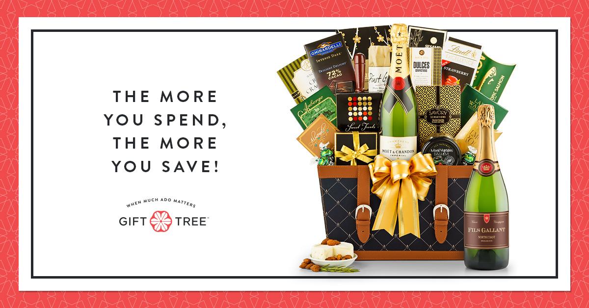 GiftTree's tweet image. Our #SpendMoreSaveMore Event is here!
$10 off $50, $20 off $100 & $50 off $200 Gifts
Shop --> ht.ly/SCTNv