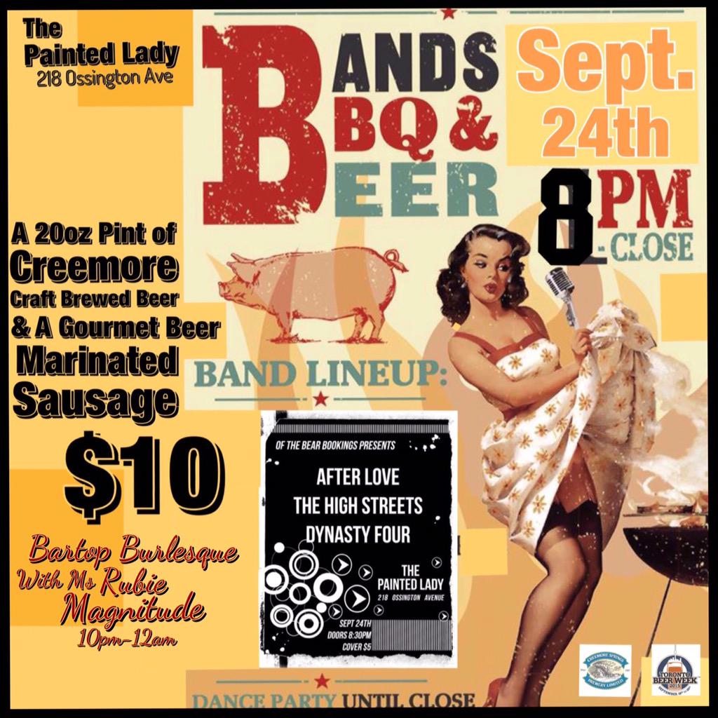 2hrs till go time! @creemoresprings <a href="/OTBBookings/">Of The Bear Bookings</a> <a href="/thehighstreets/">The High Streets</a> <a href="/DynastyFour/">Dynasty Four</a> <a href="/listenlocalTO/">Listen Local Toronto</a> <a href="/ChantelleRubie/">Rubie Magnitude</a>