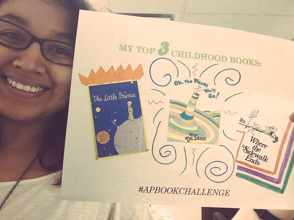 GypsyGavia's tweet photo. I challenge @MartinVTorres @HablaMelissa @nsando3_uic to share their favorite childhood books! #APBookChallenge http://t.co/I6tvLnwQfp