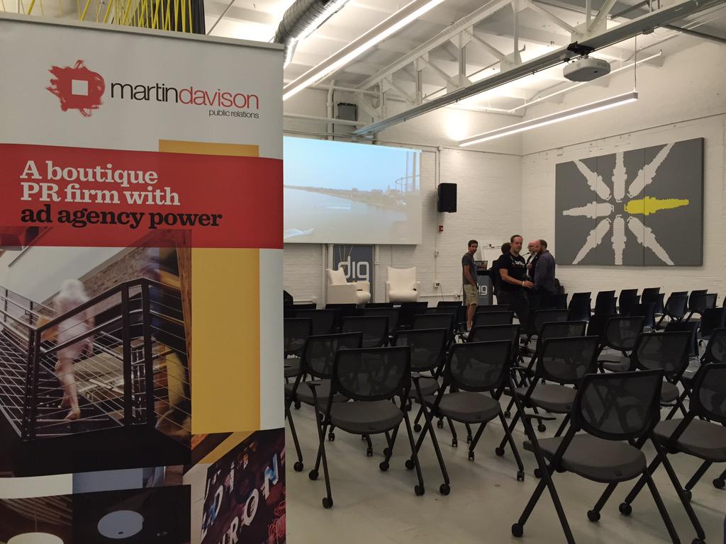 martingroupco's tweet photo. Excited to hear @SpicerGrp CEO Shandra Spicer talk @StartUpGrindBuf Fireside Chat w/ @MartinDavisonPR #startupstate http://t.co/HSWho7nl9K