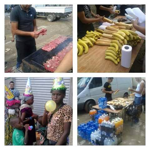 youva_ouva's tweet photo. La jeunesse de #BEJAIA partage la joie de L'Aid avec les réfugiés subsahariens.. #Respect 👏👏👏 @rimkofficiel @APDU113 http://t.co/UP2bhtq2Ke