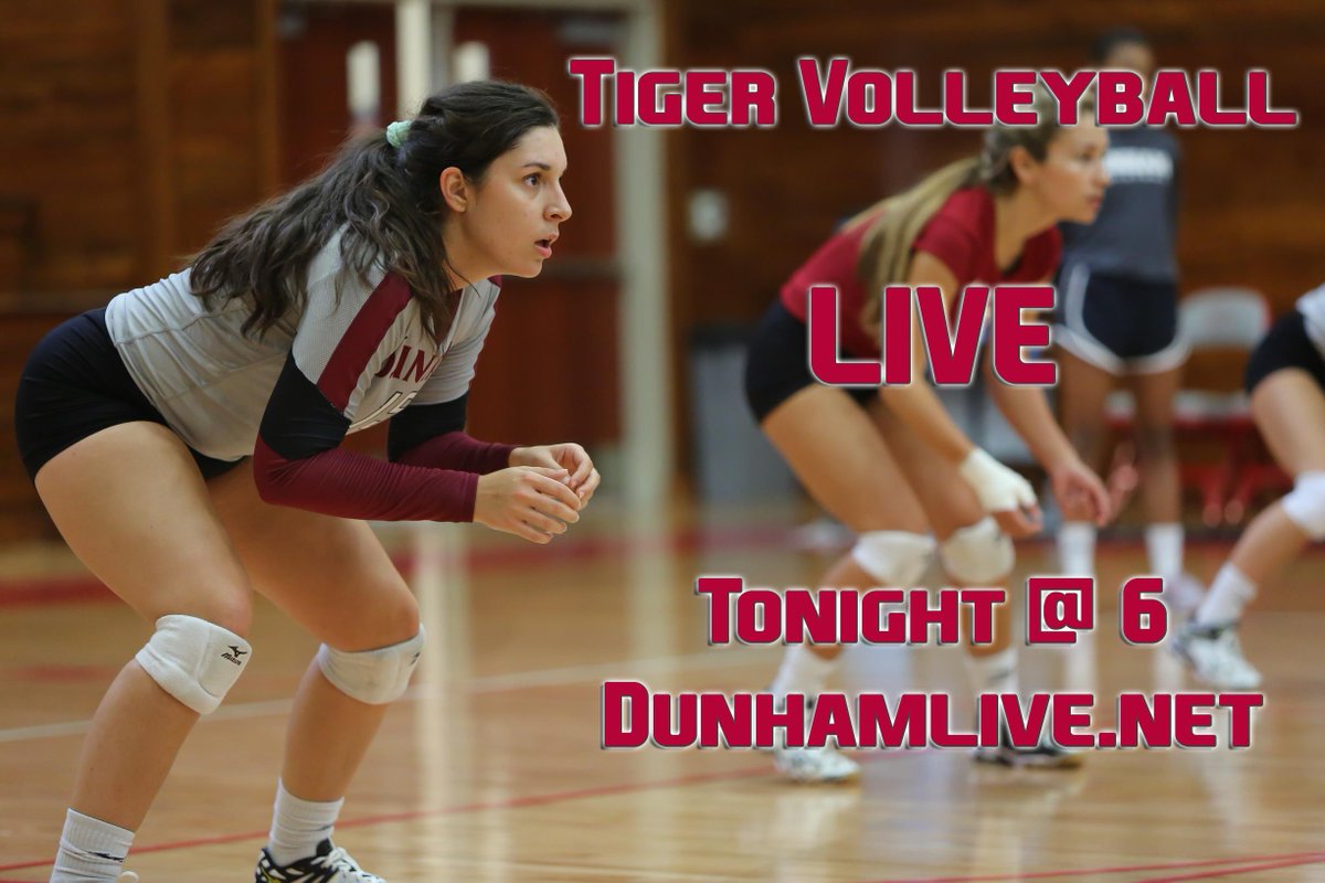 Dunham vs. St. John Volleyball @ 6! dunhamlive.net
David Day and Jay Hogewood on the call!