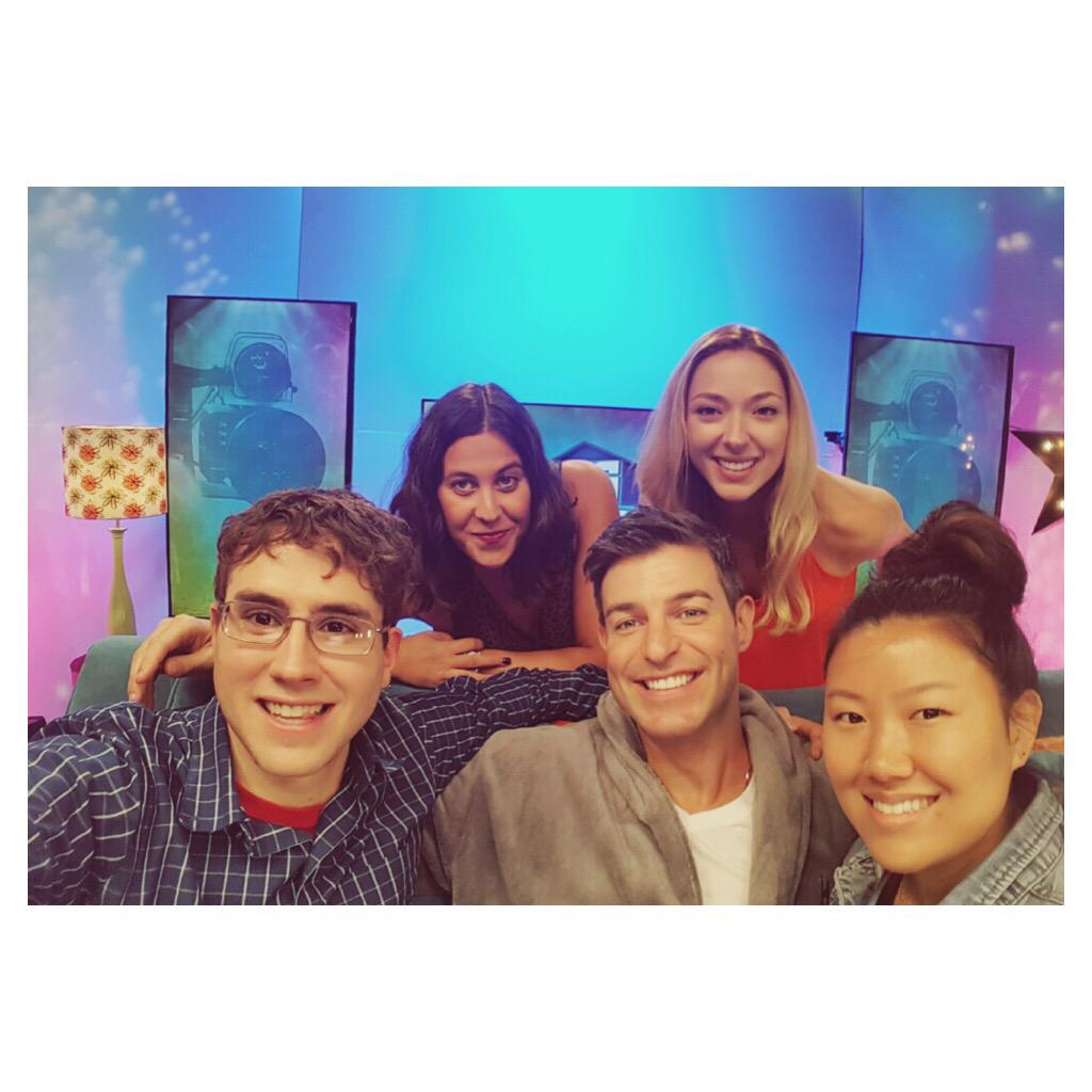 jessielack's tweet photo. That's a wrap! A selfie to sign off from the #BBLiveChat with our #BB17 winner & runner up π Until next summer... http://t.co/hVtuuuo7ef