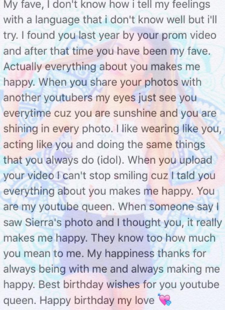  Hope you can see Happy birthday Youtube Queen 