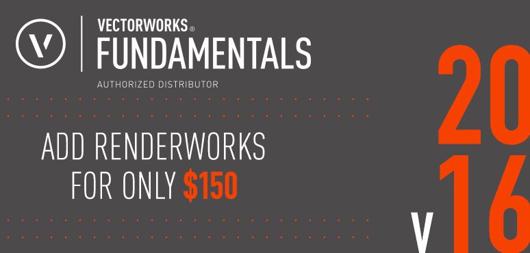 VectorWorking's tweet image. RT @Novedge: Add Renderworks to #Vectorworks2016 for only $150 ! ow.ly/SDcnj  #NovedgePromo @Vectorworks