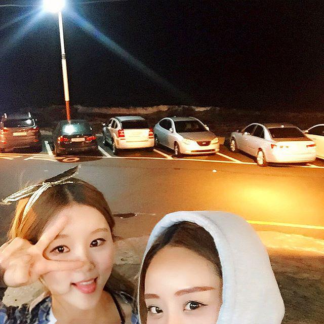 Akor_FR's tweet photo. [JIYOUNG IG] 150924 | " Les brises de mer de Busan. 🙈 " http://t.co/v4QQ2ASMI6