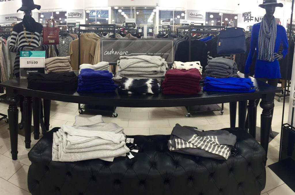 OFF5THEagan's tweet photo. Fall is here, and so is our new cashmere! @tcpremoutlets #FallStyle #SaksStyle http://t.co/TkTk8PYovE