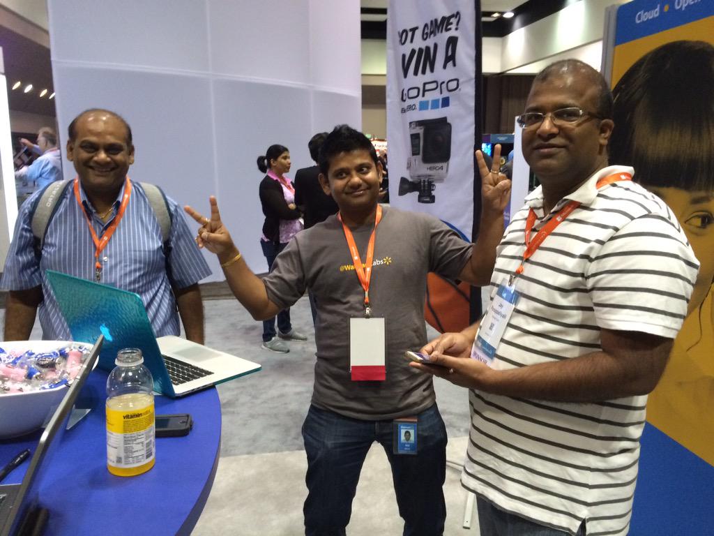 Walmarttech's tweet image. Last day @cassandra! Come to @WalmartLabs booth for final chance to win a GoPro Hero. #WalmartLabs #cassandrasummit